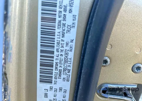 2011 Dodge Ram 1500 z USA, uszkodzony, nr VIN 1D7RB1CT5BS543872